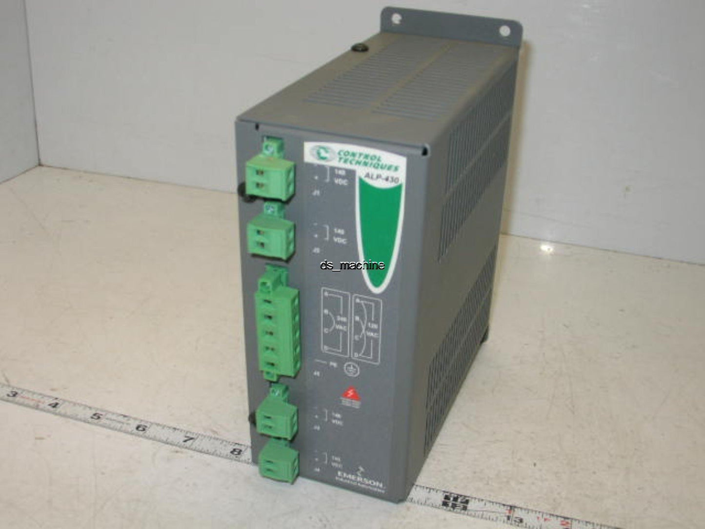 Used Emerson ALP-430 Power Supply 120/230VAC to 140VDC 145mA DC Motor Drive