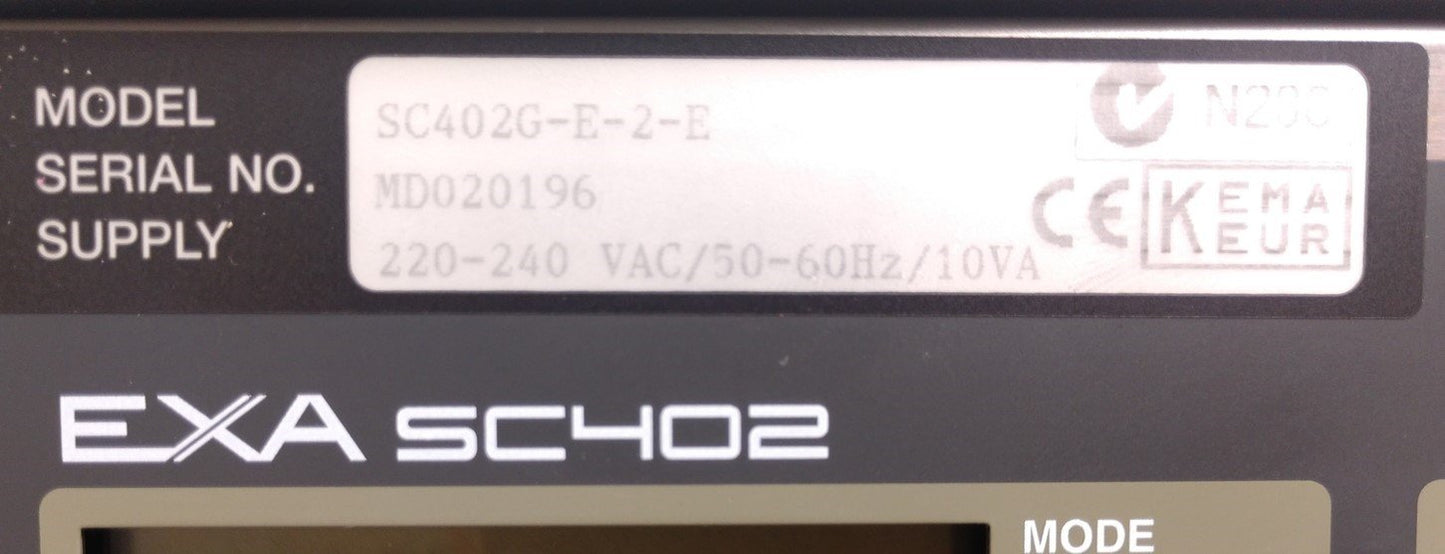 Used Yokogawa EXA SC402G-E-2-E Inductive Conductivity Transmitter, w/ Cable