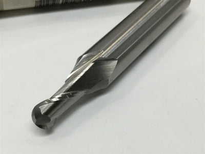 New – Open box Melin AP-12M6-B Ball Nose Radius 6mm End Mill, 30 Degree Helix Cobalt, 2-Flute