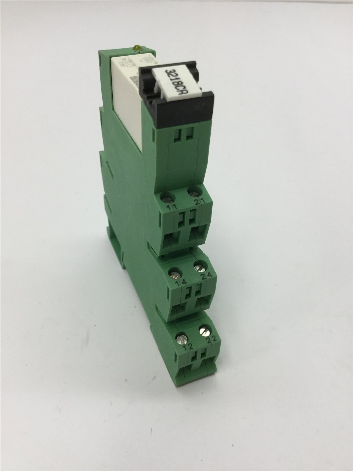 Used Lot of 2 Phoenix Contact 2961192 Solid State Relay, W/ PLC-BSC-24DC/21-21 Socket