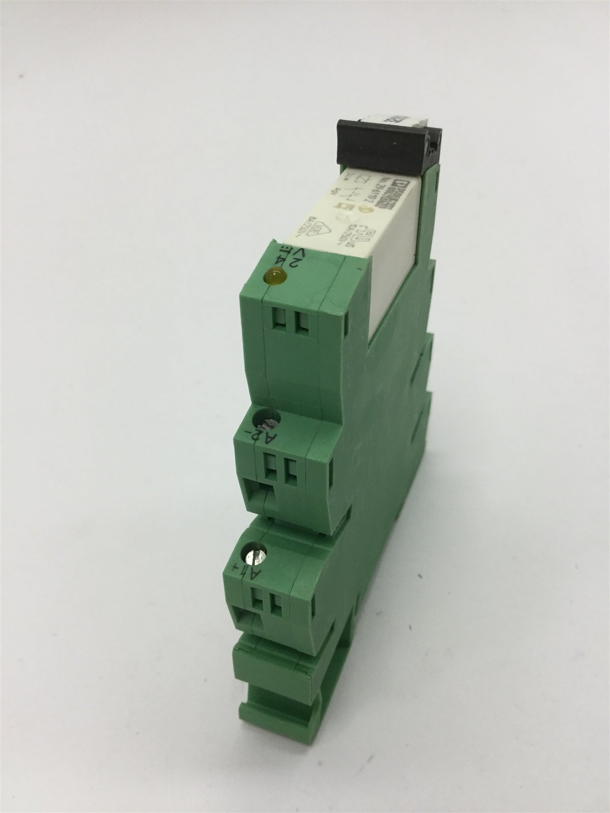 Used Lot of 2 Phoenix Contact 2961192 Solid State Relay, W/ PLC-BSC-24DC/21-21 Socket
