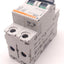 Used Merlin Gerin Multi9 C60 Circuit Breaker, 2 Pole, C-Curve, 6A, 480Y/277VAC