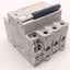 Used Merlin Gerin Multi9 C60 Circuit Breaker, 3 Pole, C-Curve, 50A, w/ MX+OF Switch