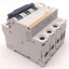 Used Merlin Gerin Multi9 C60 Circuit Breaker, 3 Pole, C-Curve, 50A, w/ MX+OF Switch