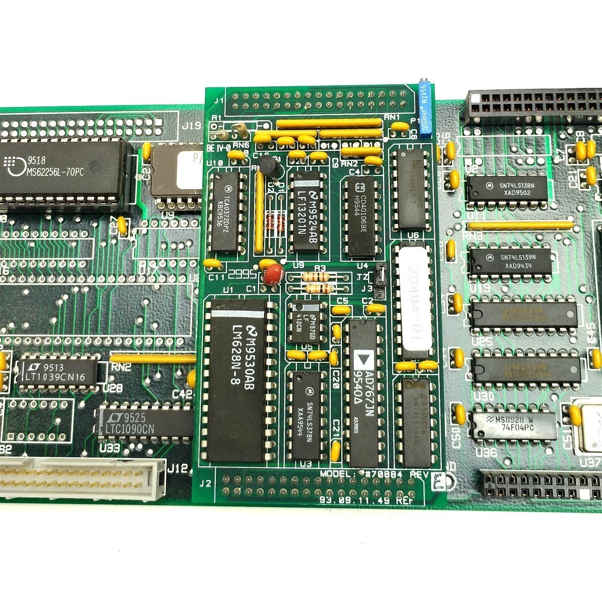 Used 070874 Rev. E Motor Controller Card, ISA, 68-Pin SCSI, w/ 70884 Daughter Board
