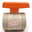 Used FIP PN 10 40-1 1/4" DN 32 Ball Valve, Polypropylene, 1/4 Turn T Handle