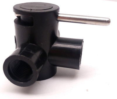 New Evsco 1/4" Elliptic Valve, 2-Position 3-Way, Pressure Rating: 100psi