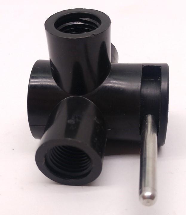 New Evsco 1/4" Elliptic Valve, 2-Position 3-Way, Pressure Rating: 100psi