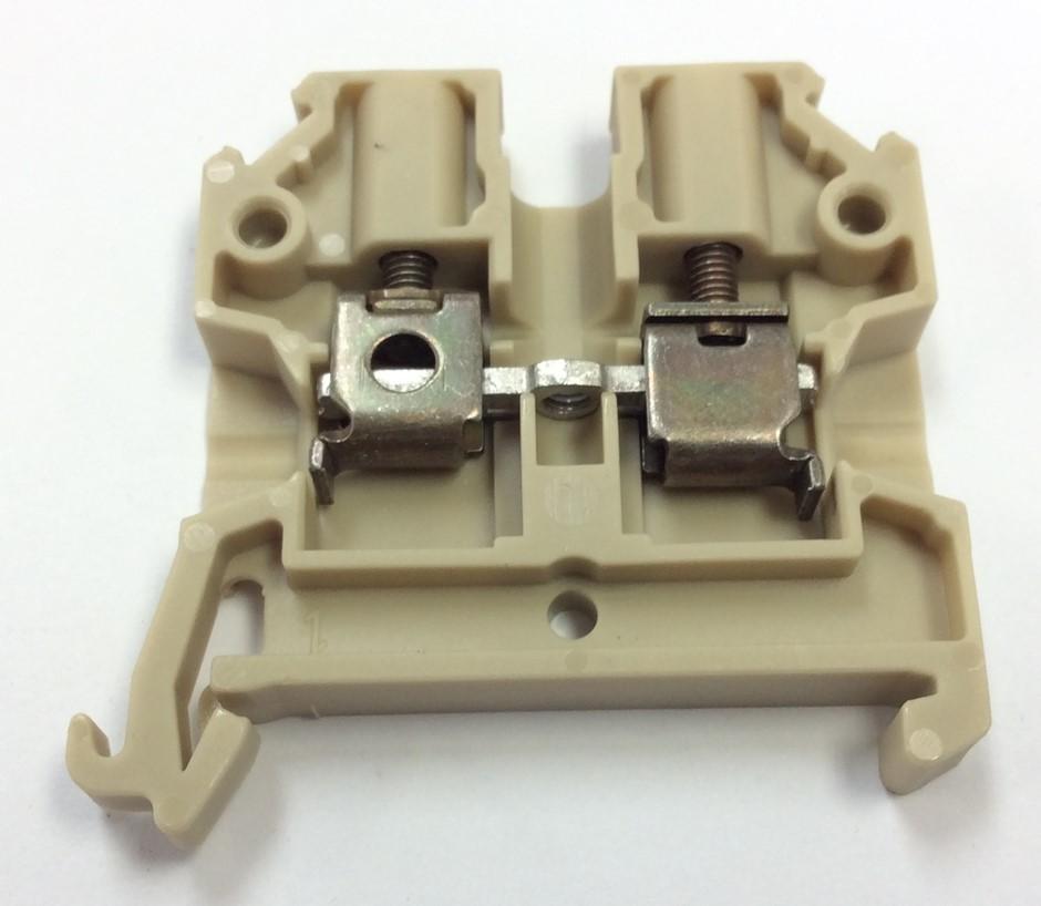 Used Lot of 50 Weidmuller SAK 4/35 Feed Through Screw Terminal Block 600V 36A 26-10AW