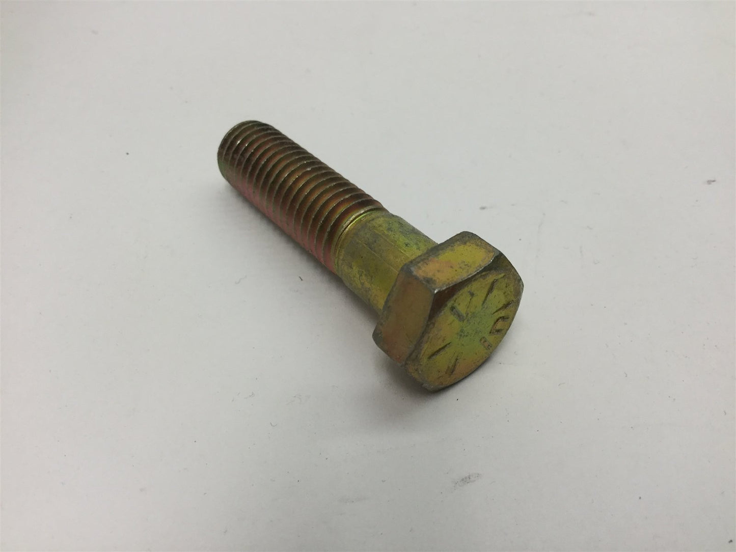 New – Open box Lot of 43 1/2-13 x 2 Hex Head Cap Screws, Partially Threaded, Zinc Plated Steel