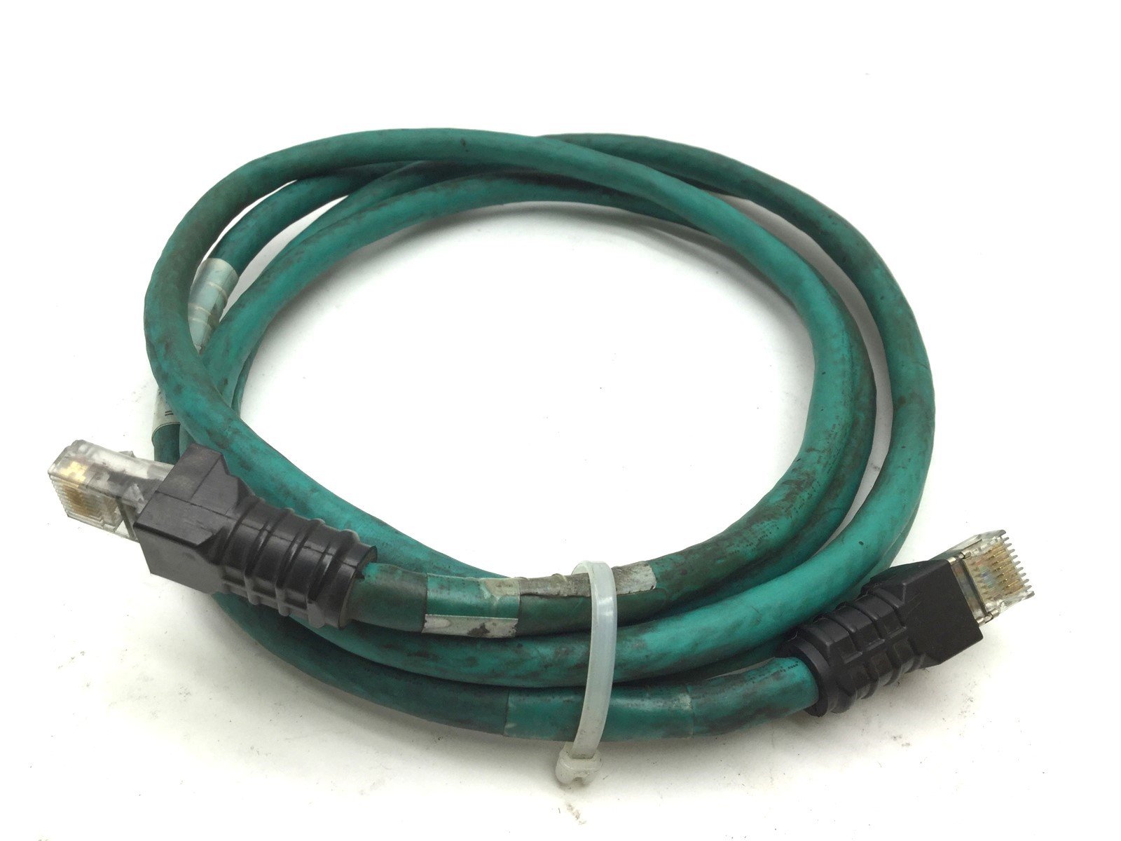 Turck RJ45S RJ45 841-2M High Interference Ethernet Cable, Cat-5e, Leng ...
