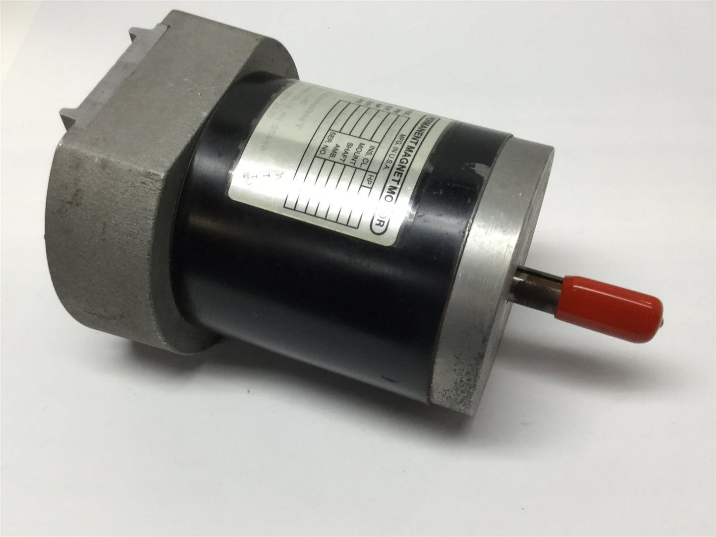 Used Tennant 4BA-00323 Permanent Magnet Motor 12VDC 40A 0.4HP, 1750RPM