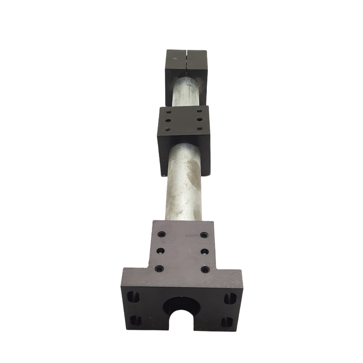 Used PHD 13230-1-1-14 Linear Guide Rod Clamping Positioner, Overall Length: 14"