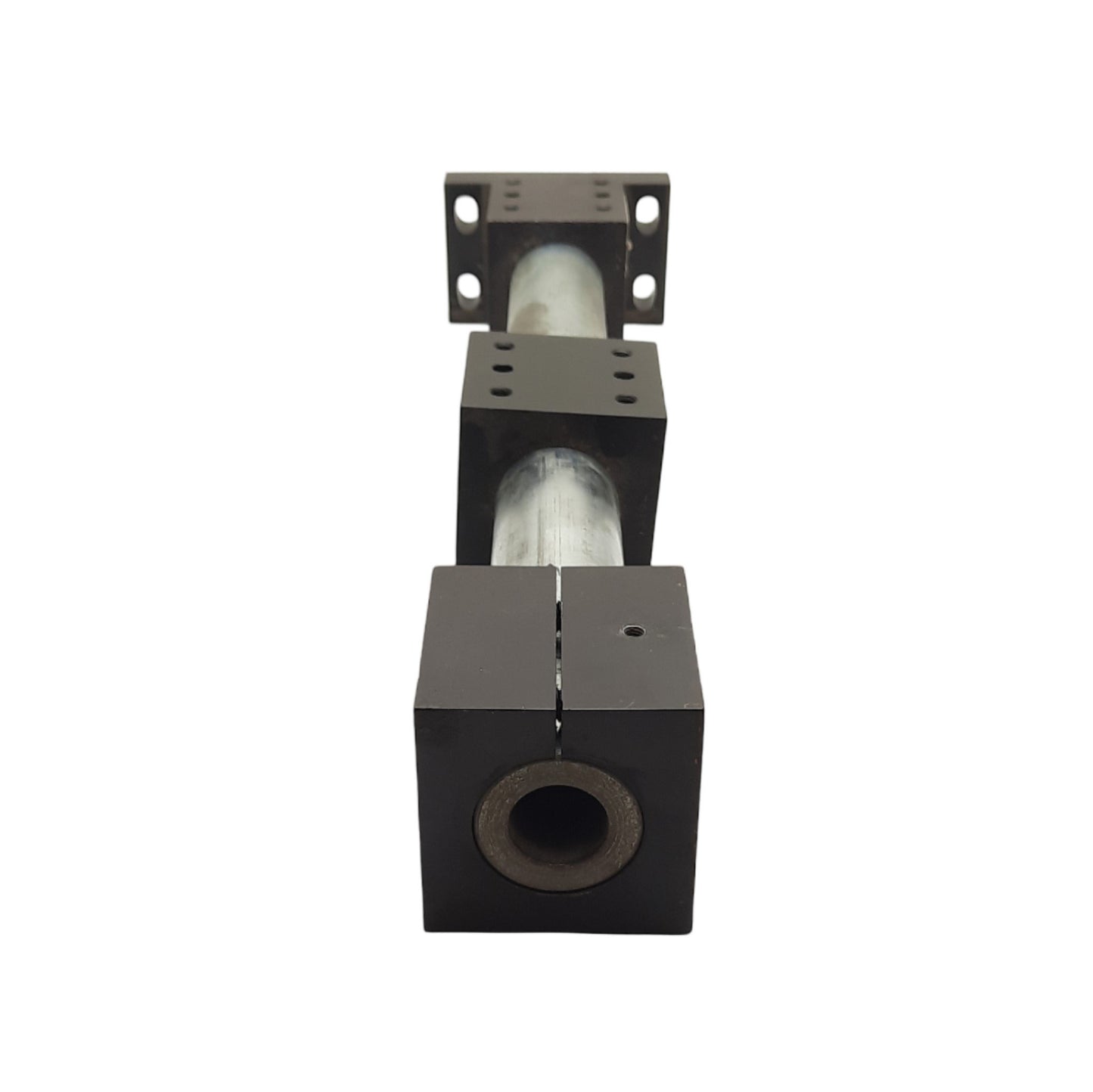 Used PHD 13230-1-1-14 Linear Guide Rod Clamping Positioner, Overall Length: 14"
