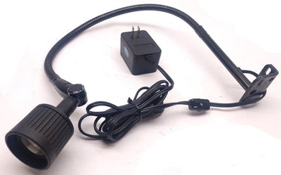 Used Dazor Model 6930 Lamp, Halogen Lighting w Flexible Arm, 118V, 60Hz, 0.2 Amp