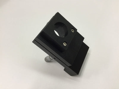 Used Adjustable Laser Turning Mirror Holder, With 2x Mitutoyo 0.5" Micrometers