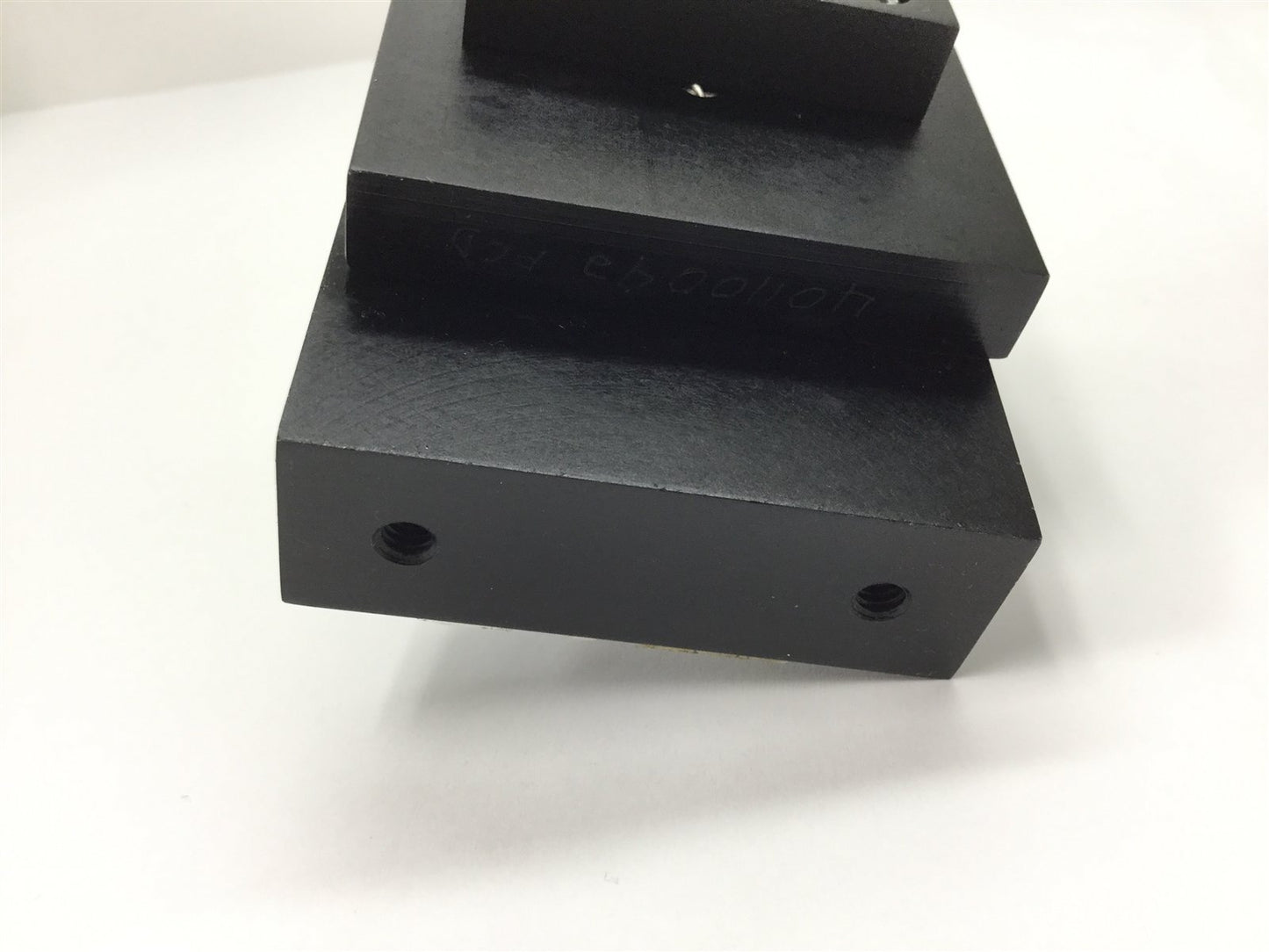 Used Adjustable Laser Turning Mirror Holder, With 2x Mitutoyo 0.5" Micrometers