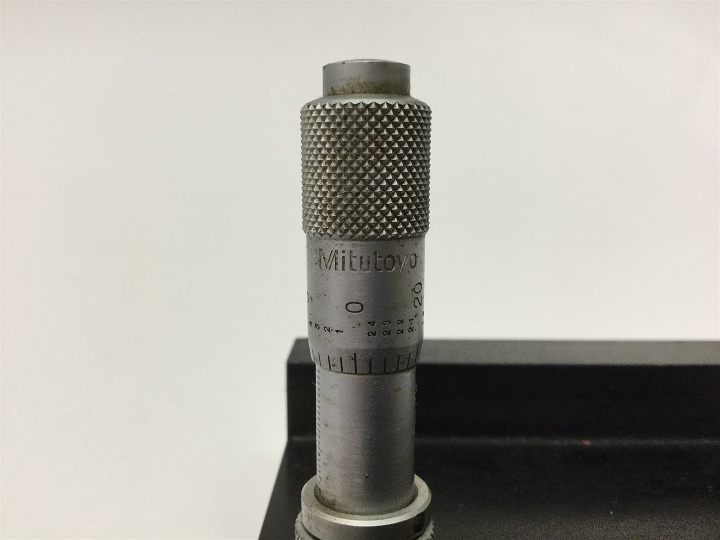 Used Adjustable Laser Turning Mirror Holder, With 2x Mitutoyo Micrometers 0.5" Stroke