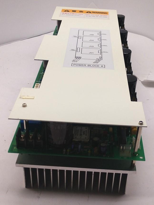 Used Kawasaki 50607-1048R03 Servo Motor Driver Module, 4x 20 Pin Connectors, 280VDC