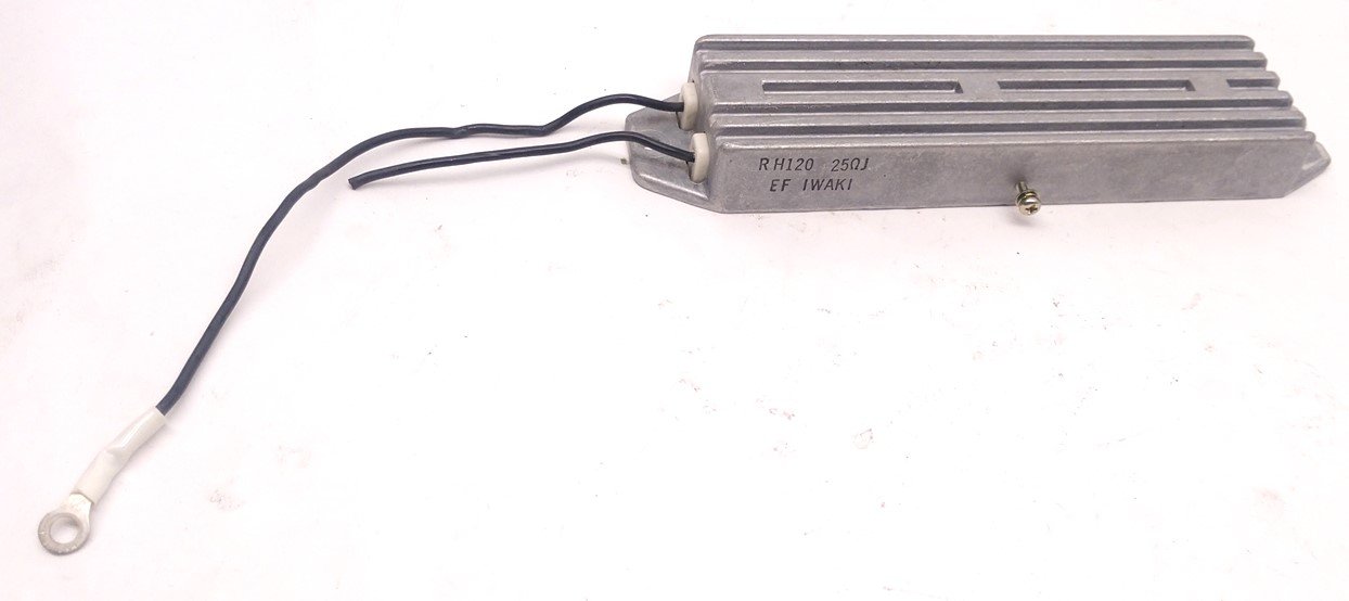 Used Iwaki EF RH120 25OJ External Regenerative Resistor, Resistance: 25 Ohms