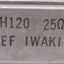 Used Iwaki EF RH120 25OJ External Regenerative Resistor, Resistance: 25 Ohms