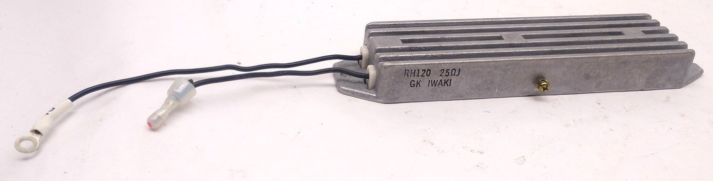 Used Iwaki GK RH120 25OJ External Regenerative Resistor, Resistance: 25 Ohms