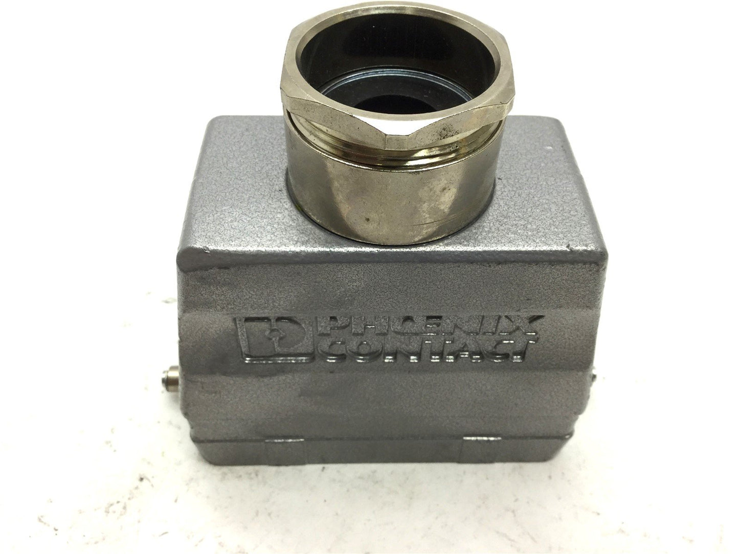 Used Lot of 2 Phoenix Contact 1775606 13-TFL/PG29G Aluminum Connector Cover