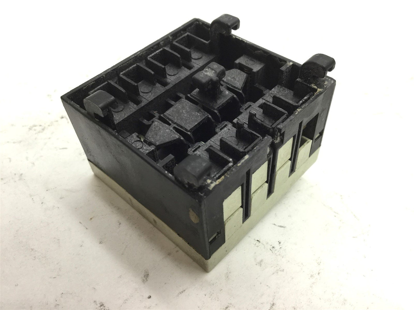 Used Lot of 2 Square D Class 9999 PN10 Auxiliary Contact Voltage 600VAC, Amperage 12A