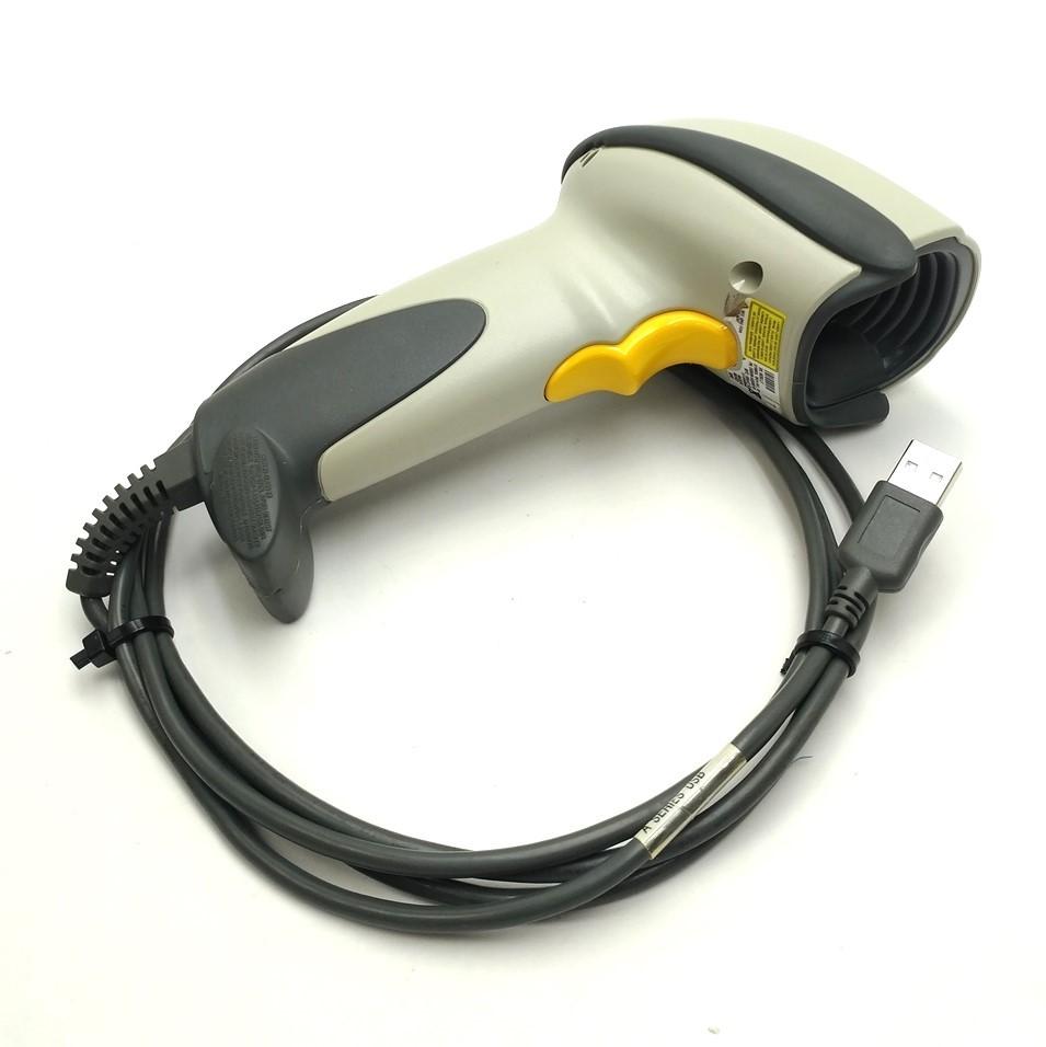 Used Symbol DS6608-HD20001R Handheld Barcode Scanner 650nm, USB, 60° Pitch, 14" Range