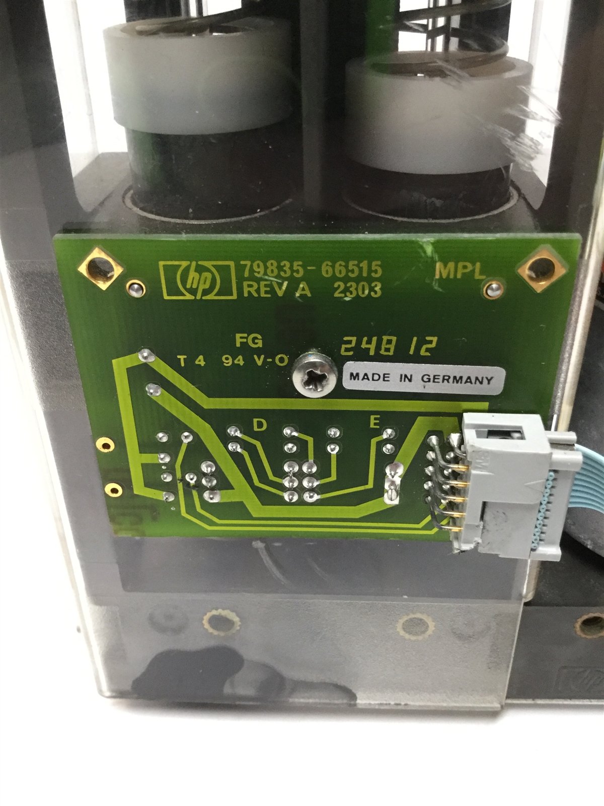 Used HP 79835-66515 Rev A 1090 Liquid Chromatograph Metering Pump, Slo-Syn Stepper