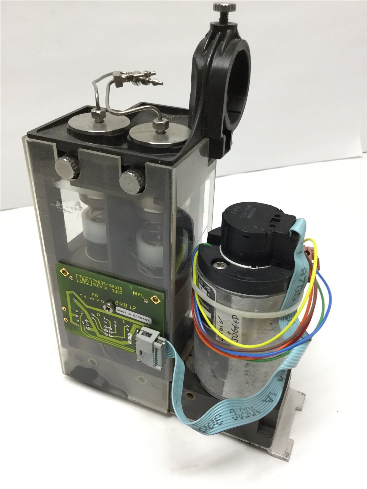 Used HP 79835-66515 Rev A 1090 Liquid Chromatograph Metering Pump, Slo-Syn Stepper
