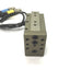 Used Destaco MPS-1-1 Mini Roller Bearing Dual-V Rail Thruster Air Slide, 0.5" Stroke