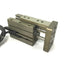 Used Destaco MPS-1-1 Mini Roller Bearing Dual-V Rail Thruster Air Slide, 0.5" Stroke