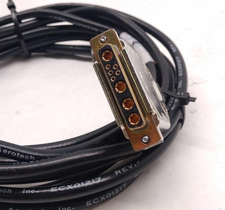 Used Aerotech 630C2084-2 Ferrite Bead Filter Low Power Motor Cables w/Flying Leads