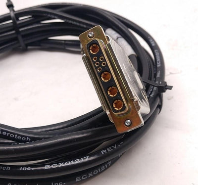 Used Aerotech 630C2084-2 Ferrite Bead Filter Low Power Motor Cables w/Flying Leads