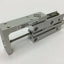 Used SMC MXH6-30 Pneumatic Slide Table, Stroke: 30mm, Bore: 6mm, W/ 2x D-M9P Sensors