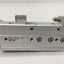 Used SMC MXQ8-40 Pneumatic Slide Table, Stroke: 40mm, Bore: 8mm, W/ 2x D-M9P Sensors