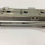 Used SMC MXQ8-40 Pneumatic Slide Table, Stroke: 40mm, Bore: 8mm, W/ 2x D-M9P Sensors