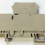 Used Lot of Weidmuller 4x WSI6/2 Fuse Terminal, 4x ZTR 2.5 Disconnect w/ WSD2,5 Plug
