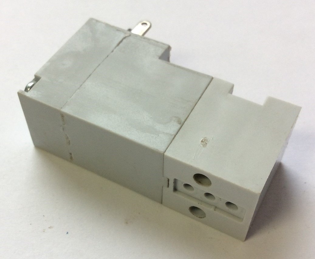 Used Lot of 3 Camozzi P000-303-P56 Mini-Solenoid Valves 3/2-Way NC 0-7 Bar, 110VDC FM