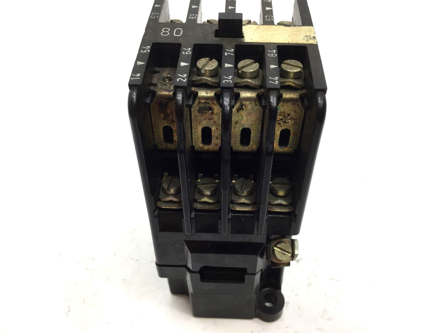 Used Siemens 3-TA-63-05-0A Relay, Coil: 24VAC 50/60Hz, Contacts: 600V Max, 10A