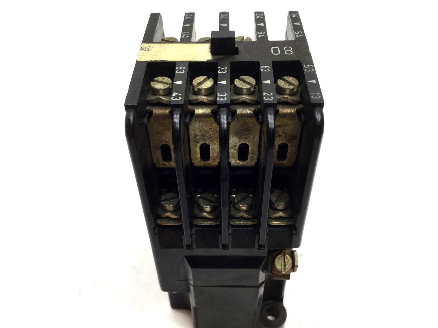 Used Siemens 3-TA-63-05-0A Relay, Coil: 24VAC 50/60Hz, Contacts: 600V Max, 10A