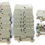 Used Lot of 43 Allen Bradley 1492-L3 Spring Clamp Terminal Blocks 600V 25A 30-12 AWG