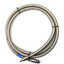 Used Swagelok SS-FM6TA6TA6-120 ?" Convoluted Hose ?" Tube to ?" A-LOK SS Braid 12'