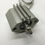 Used SMC NCDQ2A20-5DZ Compact Cylinder, Stroke: 5mm, Bore: 20mm, With D-M9P Sensor