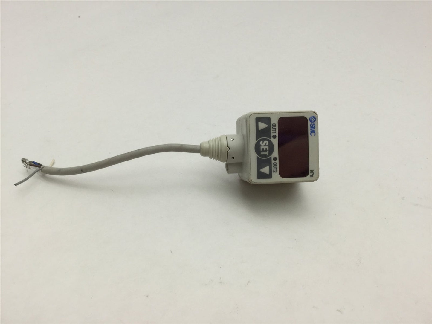 Used SMC ZSE40-01-62L Vacuum Pressure Switch, 10 to -101.3kPa, Voltage: 12-24VDC