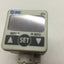 Used SMC ZSE40-01-62L Vacuum Pressure Switch, 10 to -101.3kPa, Voltage: 12-24VDC