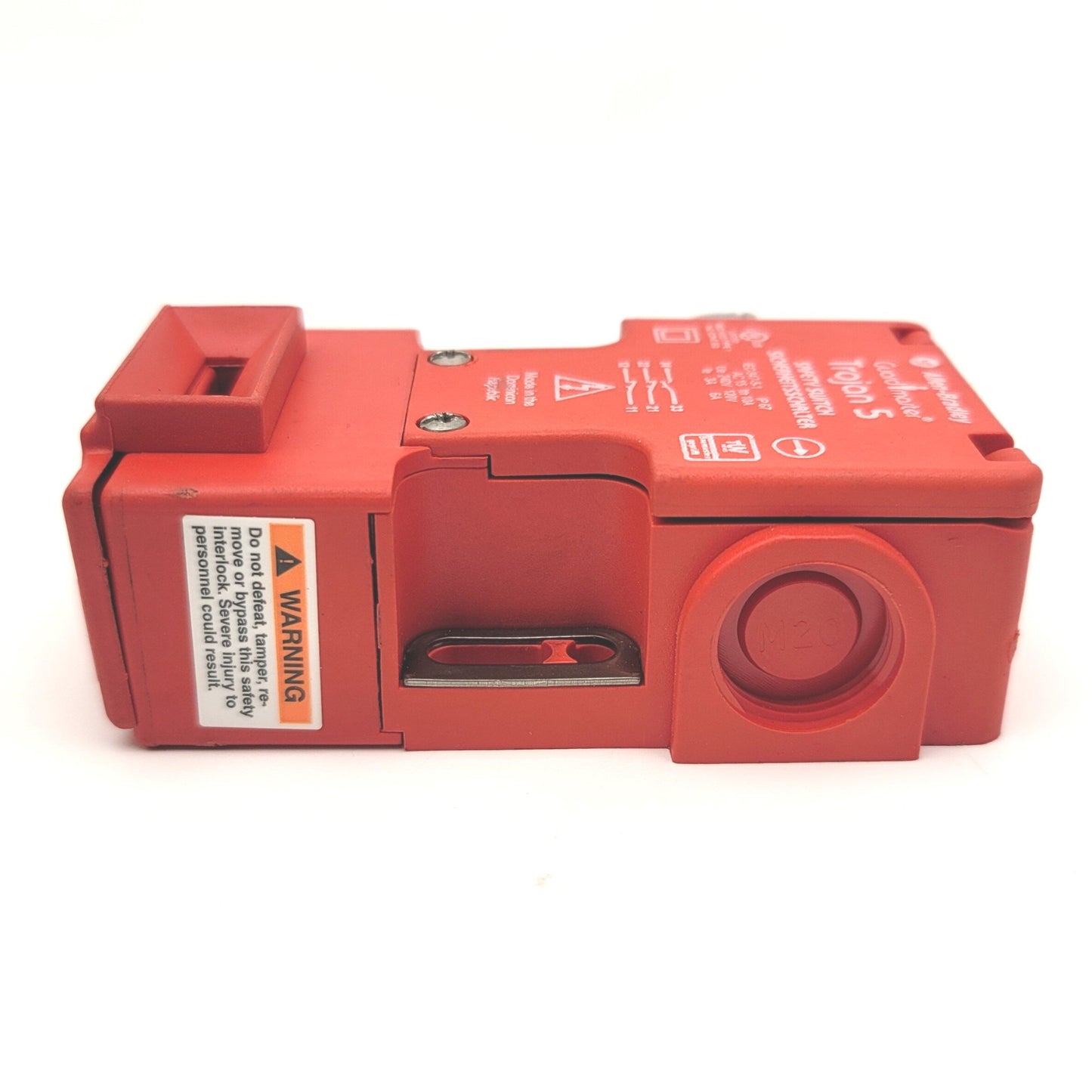 Used Allen Bradley 440K-T11467 Ser B Guard Master Trojan 5 Safety Switch, Ports: M20