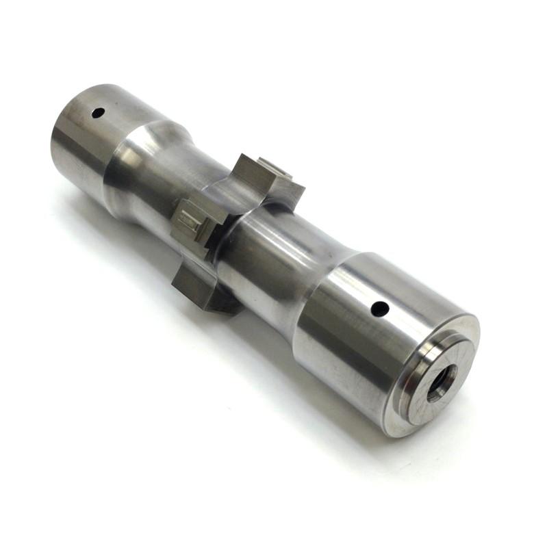 Used Ultex HR-4M0116-02 Ultrasonic Bonding Horn, M8-1.25 Thread, 130 x 35 x 35mm