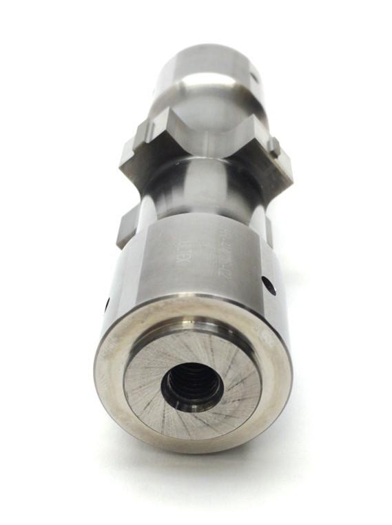 Used Ultex HR-4M0116-02 Ultrasonic Bonding Horn, M8-1.25 Thread, 130 x 35 x 35mm